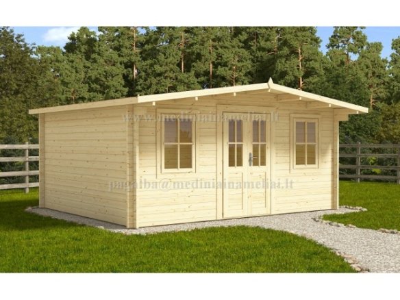 Medinis namelis OXFORD 5x4m (20m²), 44mm