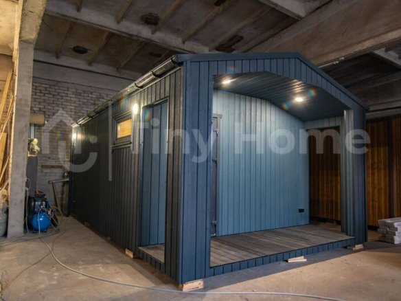 Skandinaviškas pirties namukas